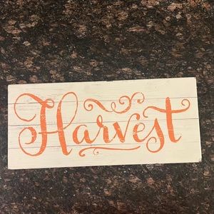 Fall decor-wooden sign